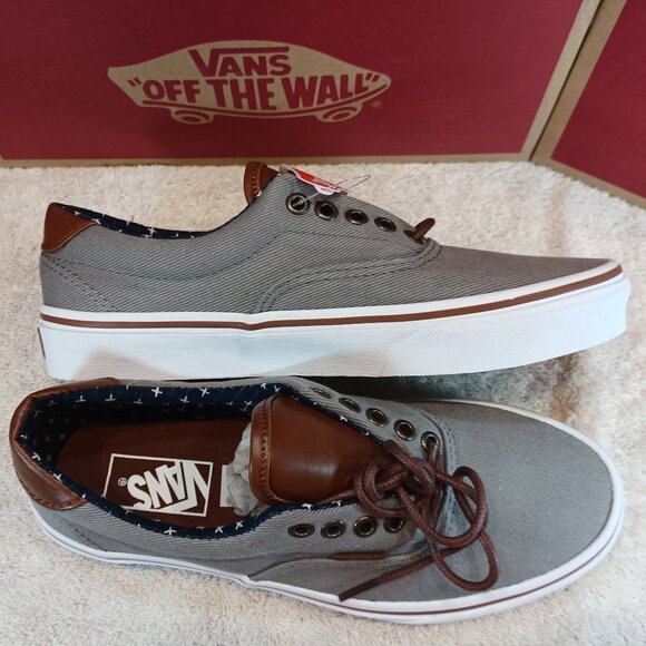 Vans Men's 7/Women's 8.5 Era 59 T&L Frost Gray/Plus VN000ZMSH0K - Picture 12 of 14